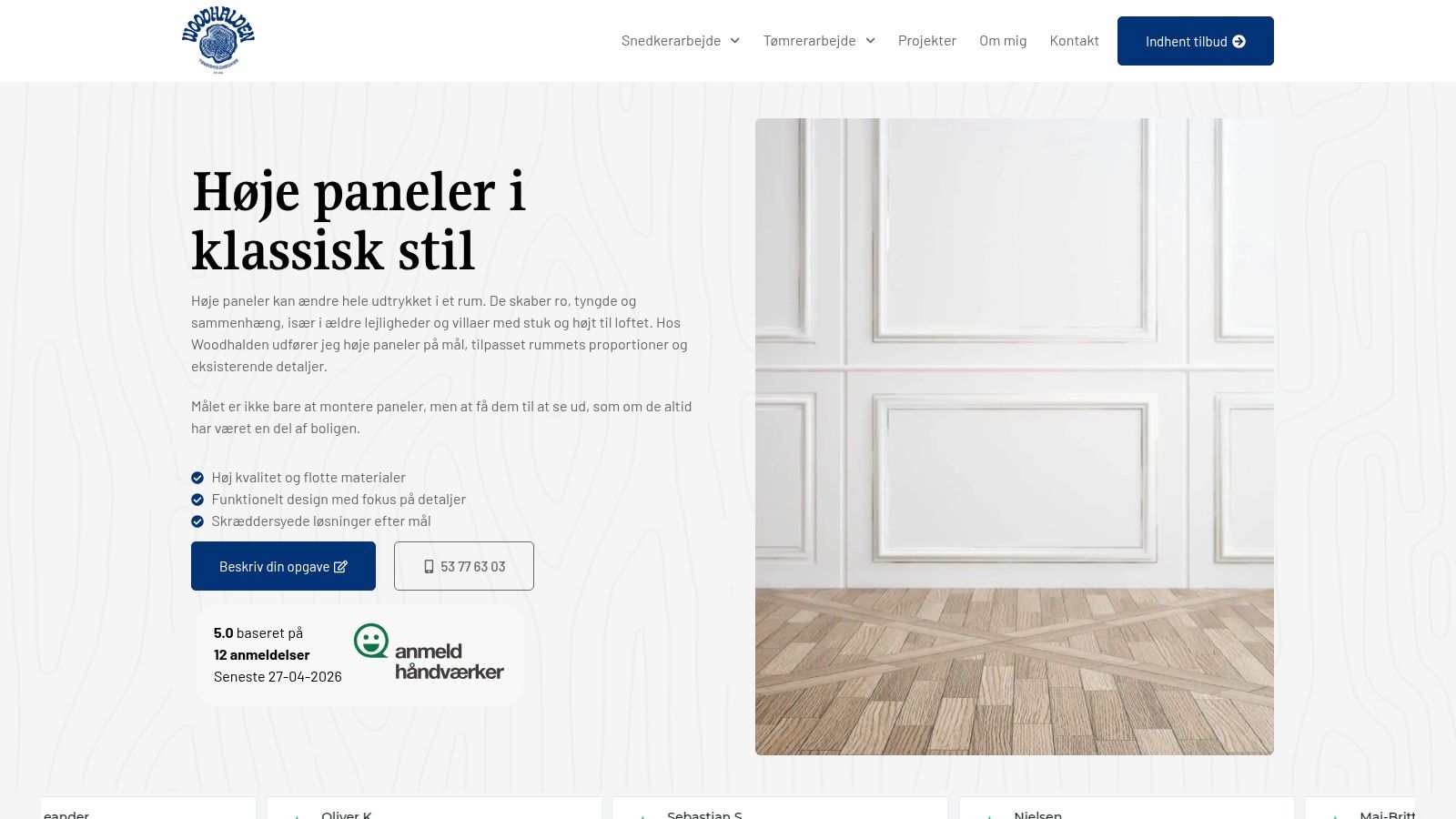 Screenshot from https://woodhalden.dk/hoeje-panel/